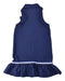 A Blue Sleeveless Dresses from Polo Ralph Lauren in size 5T for girl. (Front View)