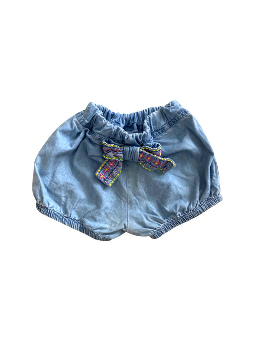 A Blue Bloomers from Mayoral in size 6-12M for girl. (Front View)