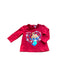 A Red Long Sleeve T Shirts from Mayoral in size 6-12M for girl. (Front View)