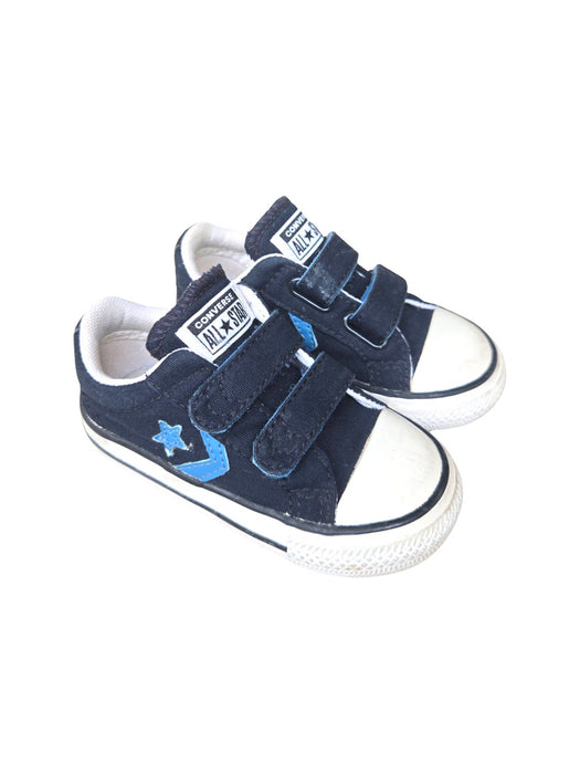 A Navy Sneakers from Converse in size 18-24M for neutral. (Front View)