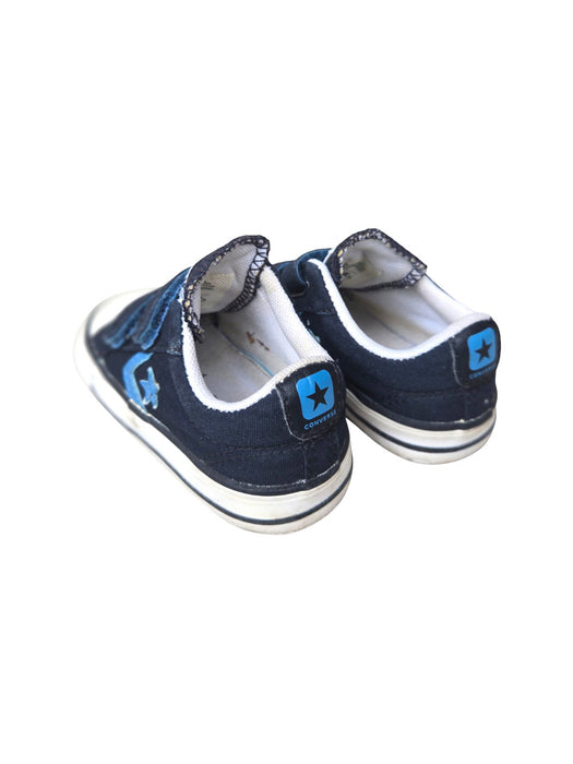 A Navy Sneakers from Converse in size 18-24M for neutral. (Back View)