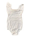 A White Sleeveless Bodysuits from Jessica Simpson in size 12-18M for girl. (Front View)