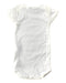 A White Short Sleeve Bodysuits from Petit Bateau in size 3-6M for girl. (Back View)