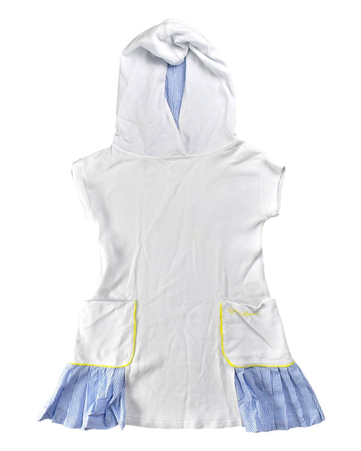 A White Short Sleeve Dresses from Armani in size 9Y for girl. (Front View)