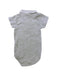 A Grey Short Sleeve Bodysuits from Petit Bateau in size 6-12M for boy. (Back View)