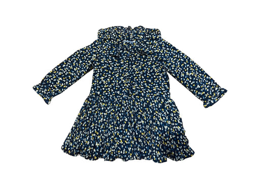 A Navy Long Sleeve Dresses from Mayoral in size 2T for girl. (Front View)