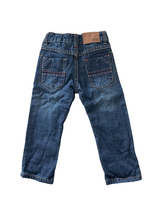 A Blue Jeans from PONEY in size 2T for boy. (Back View)