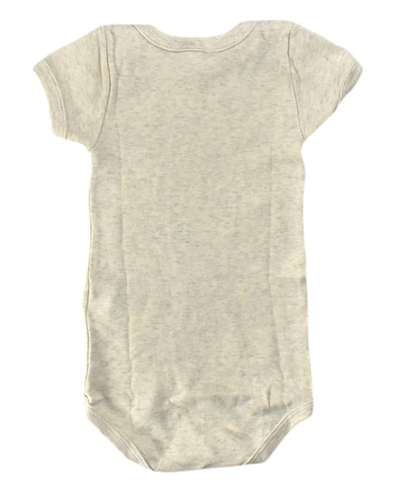 A White Short Sleeve Bodysuits from Petit Bateau in size 6-12M for neutral. (Back View)