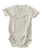 A White Short Sleeve Bodysuits from Petit Bateau in size 12-18M for neutral. (Front View)