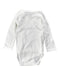 A White Long Sleeve Bodysuits from Petit Bateau in size 6-12M for neutral. (Back View)