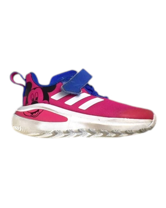 A Pink Sneakers from Adidas in size 18-24M for girl. (Front View)