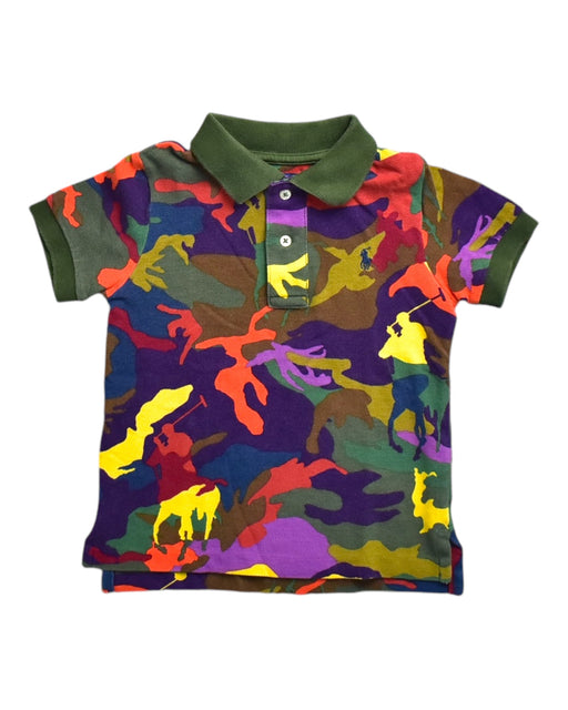 A Multicolour Short Sleeve Polos from Polo Ralph Lauren in size 3T for boy. (Front View)