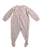 A Pink Long Sleeve Jumpsuits from Petit Bateau in size 6-12M for girl. (Back View)