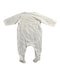 A White Onesies from Petit Bateau in size 6-12M for neutral. (Back View)