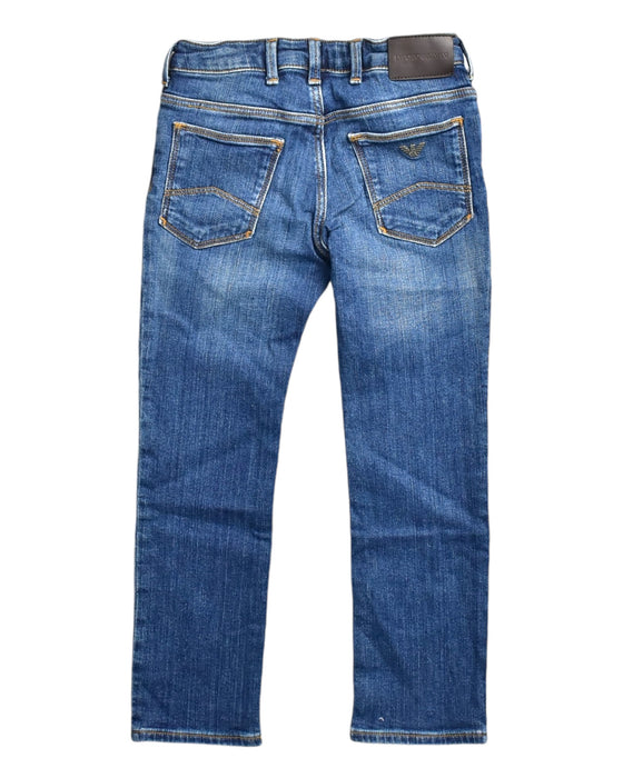 A Blue Jeans from Emporio Armani in size 3-6M for girl. (Back View)