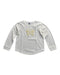 A White Long Sleeve Tops from Petit Bateau in size 0-3M for girl. (Front View)