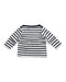 A White Long Sleeve T Shirts from Petit Bateau in size 6-12M for boy. (Back View)