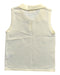 A Yellow Sleeveless Polos from Our Mini Nature in size 6T for girl. (Back View)