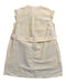 A Beige Sleeveless Dresses from Bonpoint in size 6T for girl. (Back View)