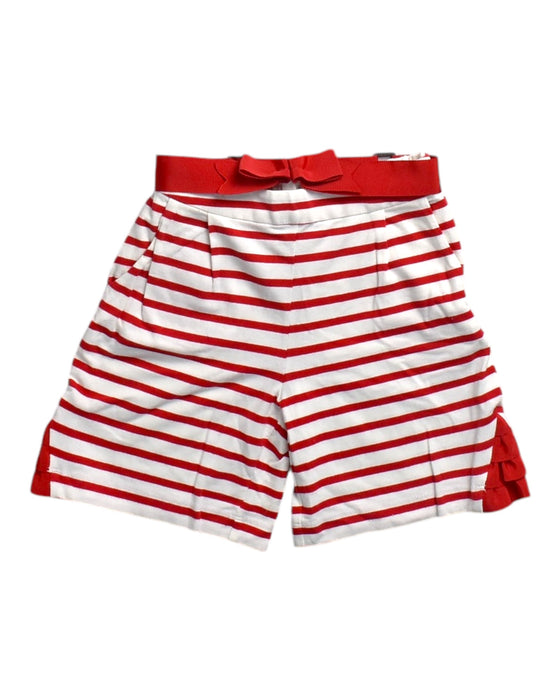 A Red Shorts from Nicholas & Bears in size 6T for girl. (Front View)