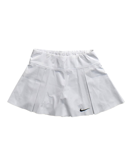 A White Short Skirts from Nike in size 6T for girl. (Front View)