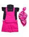 A Pink Overall Sets from Weissmans in size 8Y for girl. (Front View)