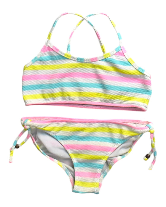 A Yellow Bikinis from Sunuva in size 6T for girl. (Front View)