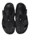 A Black Sandals from Nike in size 5T for neutral. (Back View)