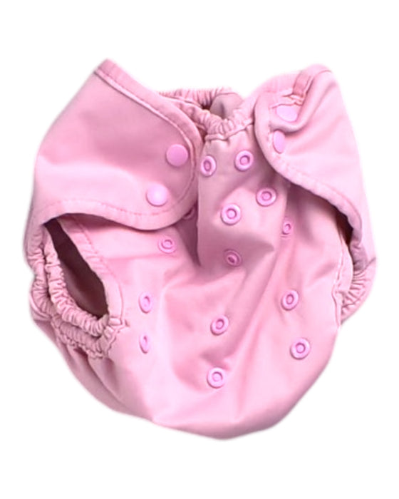 A Pink Cloth Diapers from Best Bottom in size 3-6M for girl. (Front View)