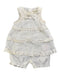 A Ivory Sleeveless Rompers from Nicholas & Bears in size 6-12M for girl. (Front View)