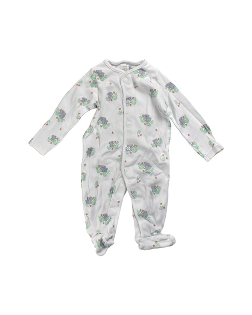 A White Onesies from Retykle in size 3-6M for boy. (Front View)