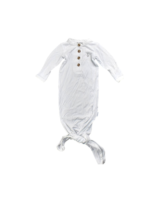 A White Onesies from Raph and Remy in size 0-3M for neutral. (Front View)