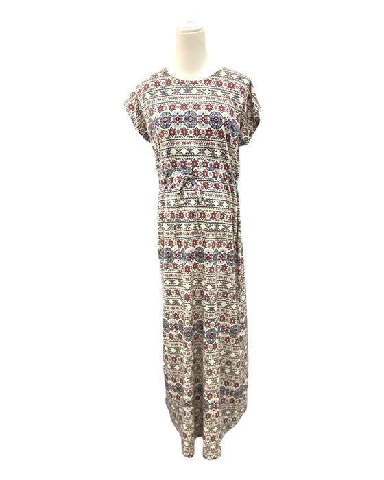 A Multicolour Short Sleeve Dresses from Mamaway in size S for maternity. (Front View)