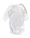 A White Long Sleeve Bodysuits from Petit Bateau in size 0-3M for neutral. (Back View)