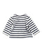 A Black Cardigans from Petit Bateau in size 0-3M for girl. (Back View)