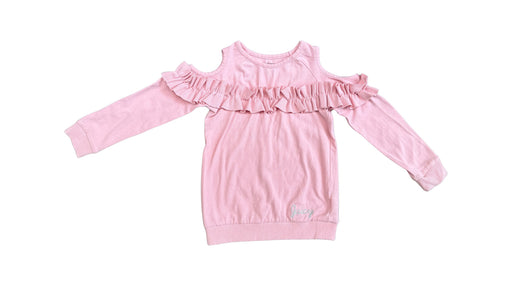 A Pink Sweatshirts from Juicy Couture in size 4T for girl. (Front View)