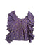 A Purple Sleeveless Shirts from Velveteen in size 4T for girl. (Back View)