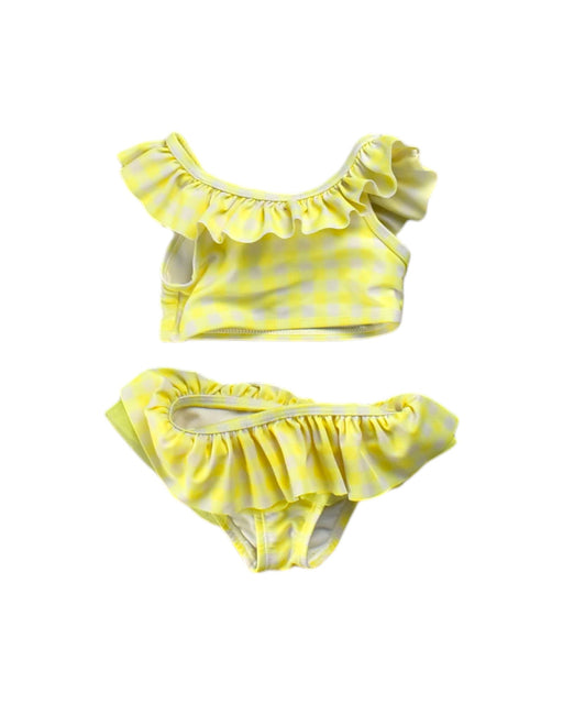 A Yellow Bikinis from Cat & Jack in size 6-12M for girl. (Front View)