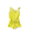 A Yellow Sleeveless Rompers from Cat & Jack in size 6-12M for girl. (Back View)