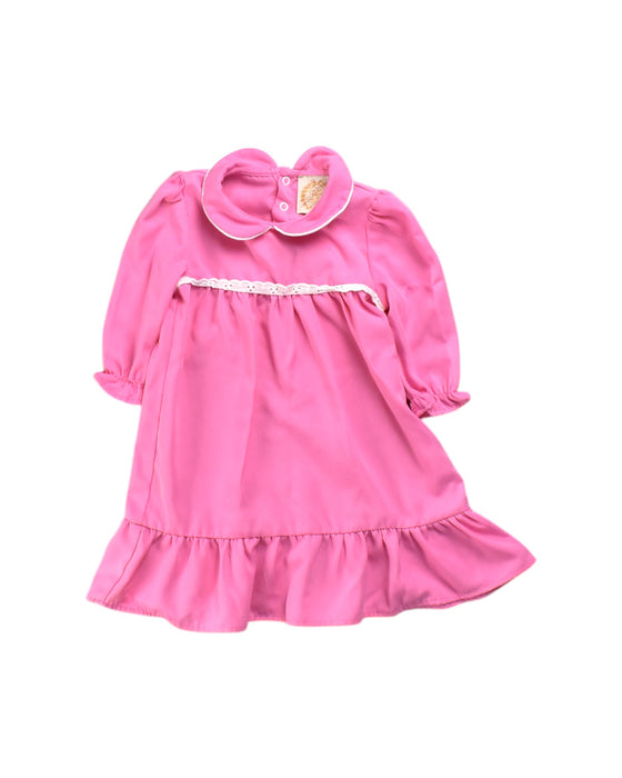 A Pink Long Sleeve Dresses from The Beaufort Bonnet Company in size 12-18M for girl. (Front View)