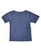 A Navy Short Sleeve T Shirts from The Little White Company in size 4T for neutral. (Back View)