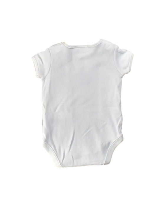 A White Short Sleeve Bodysuits from Jojo Maman Bébé in size 3-6M for neutral. (Back View)