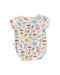 A Multicolour Short Sleeve Bodysuits from Jojo Maman Bébé in size 3-6M for neutral. (Back View)