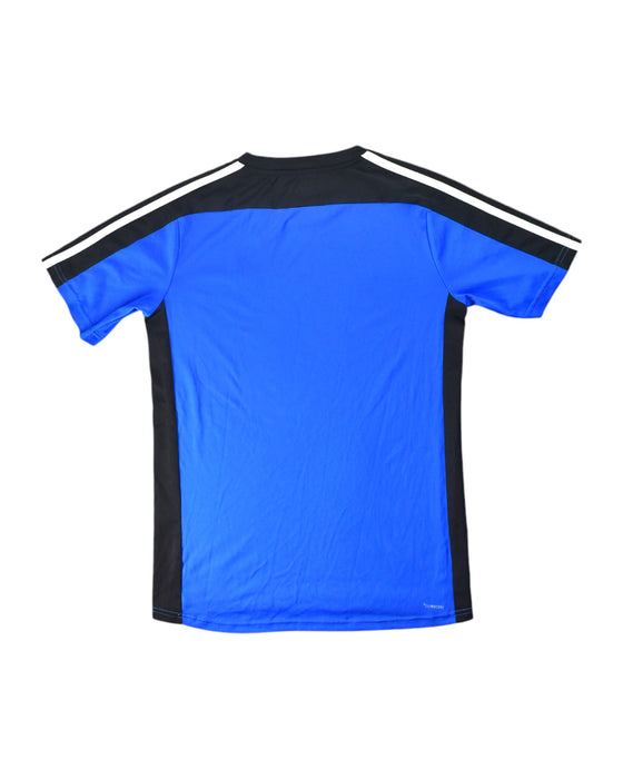 A Blue Active Tops from Adidas in size L for boy. (Back View)