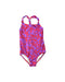 A Pink Swimsuits from Garnet Hill in size 8Y for girl. (Front View)