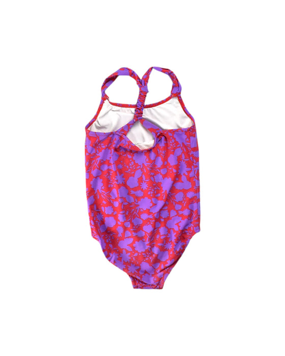 A Pink Swimsuits from Garnet Hill in size 8Y for girl. (Back View)