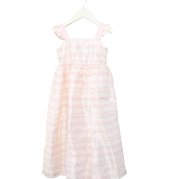 A Pink Sleeveless Dresses from Nicholas & Bears in size 4T for girl. (Front View)