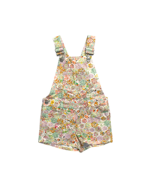 A Multicolour Overall Shorts from Bonpoint in size 6T for girl. (Front View)