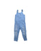 A Blue Long Overalls from Chloe in size 6T for girl. (Front View)