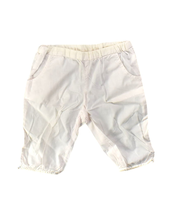 A White Casual Pants from Bonpoint in size 3-6M for neutral. (Front View)